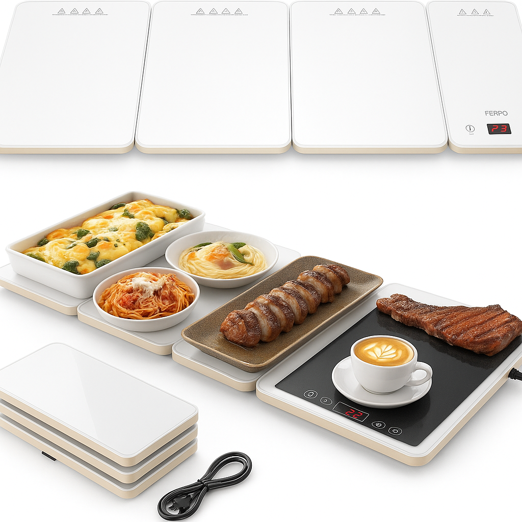 Electric Warming Tray 4 in 1