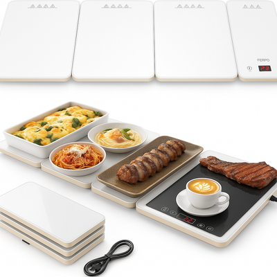 Electric Warming Tray 4 in 1